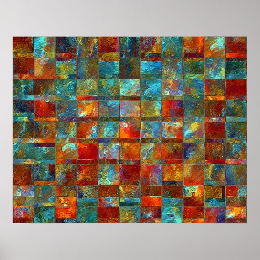 正方形 ポスター (正面)