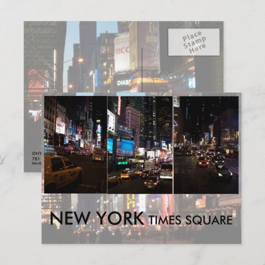 正方形 ポストカード (正面/裏面)