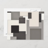 正方形 ポストカード (正面/裏面)