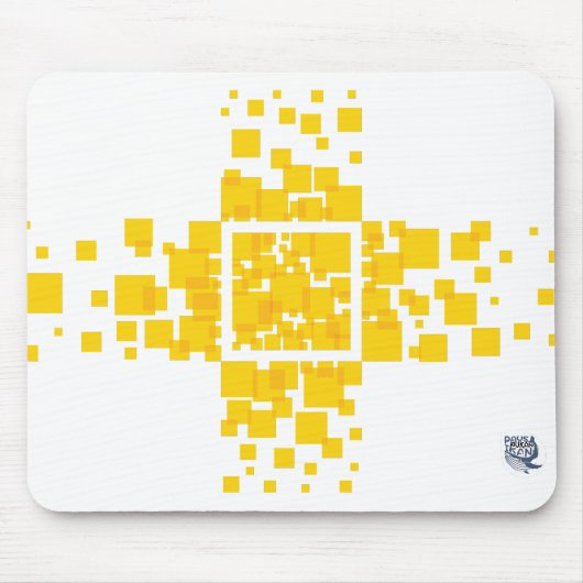 正方形 マウスパッド (正面)