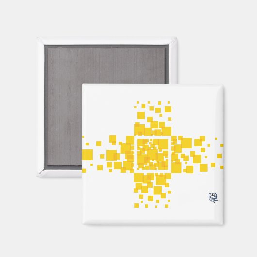 正方形 マグネット (正面/裏面)