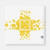 正方形 マグネット (正面)