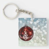 正方形(両面の) Keychain キーホルダー (正面)