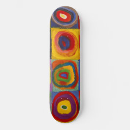 正方形（同心円あり） 2 | Kandinsky | スケートボード