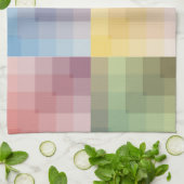 正方形、正方形その他の正方形 キッチンタオル (折り畳み)