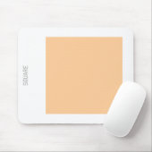 正方形 – 砂と白 マウスパッド (マウス)