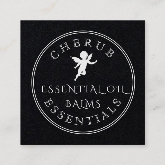 正方形、2.5インチx 2.5インチ名刺 スクエア名刺 (正面)