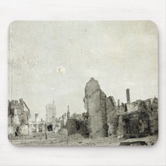 正方形、Ypres、1915年6月 マウスパッド (正面)