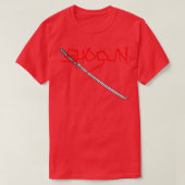 正日本の侍(2) Tシャツ (デザイン正面)