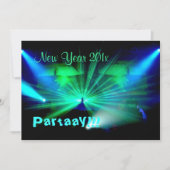 正月パーテイ！!!招待状 招待状 (正面)