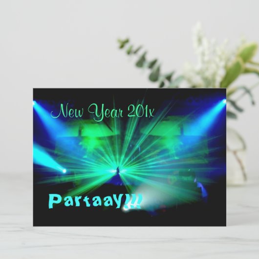 正月パーテイ！!!招待状 招待状 (スタンド正面)