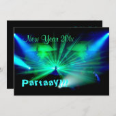 正月パーテイ！!!招待状 招待状 (正面/裏面)