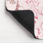 正気でないダマスク織 マウスパッド (コーナー)