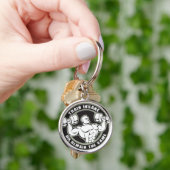 正気でないトレーニングまたは同じ状態を維持 – ボディビル キーホルダー (手)