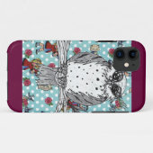 正気でないフクロウ4のiPhone 5の例 Case-Mate iPhoneケース (裏面(横))