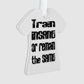 正気でない、または同じ状態を維持する オーナメント (正面)