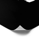 正気でない、または同じ状態を維持する ポスター (角)