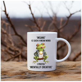 '正気でない' コーヒーマグカップ