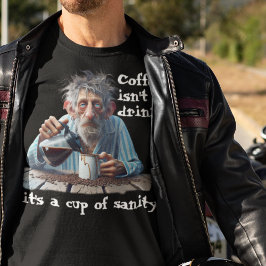 正気のカップ Tシャツ