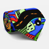 正気の波 ネクタイ (ロール)