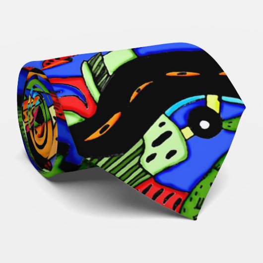 正気の波 ネクタイ (ロール)