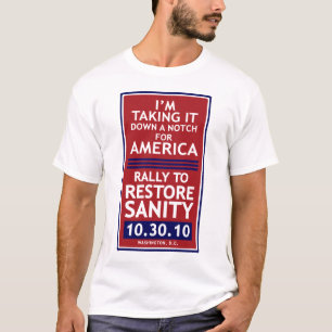 正気のTシャツを元通りにする再結集 Tシャツ