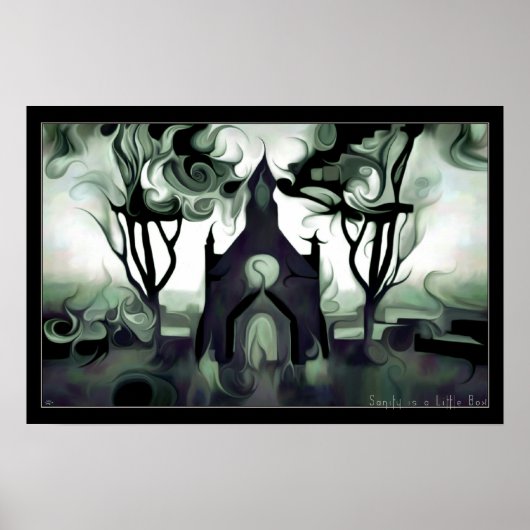 正気は小さな箱 ポスター (正面)