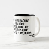 正気へのあなたのリンク ツートーンマグカップ (正面右)