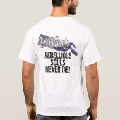 正気へのリンク自然な最高 Tシャツ (裏面)