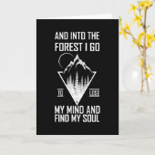 正気を失って森へ行こう 面白い カード (黄色い花)