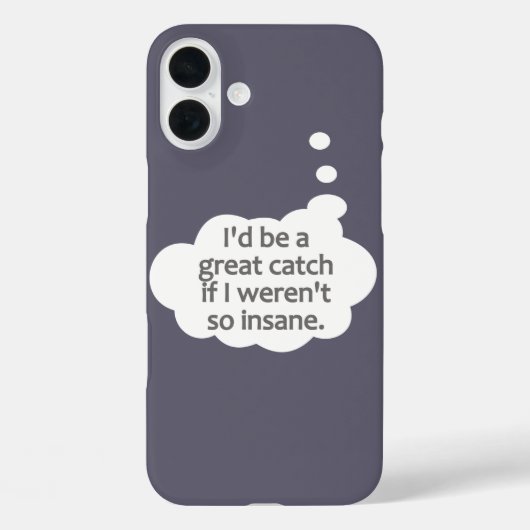 正気カスタムでない色ブラックベリーのケース Case-Mate iPhoneケース (裏面)