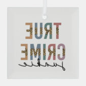 正犯狂 |殺人ショーの恋人 ガラスオーナメント (裏面)