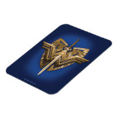 正疑問に思義の剣を持つ女の象徴 マグネット (左側)