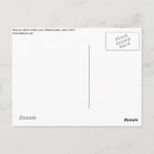 正直さ話さ、真実さ、そして ポストカード (裏面)