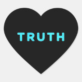 正直さ誠実さのモットーやる気を起こさせる表現 ハートシール (正面)