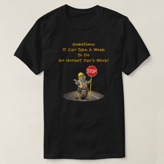"正直な一日" (1) Tシャツ (デザイン正面)