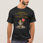 "正直な一日" (1) Tシャツ (正面)