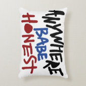 正直な赤ちゃんはよく眠れる アクセントクッション (正面(垂直))