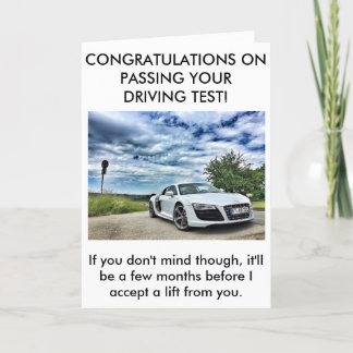 正直な運転免許試験のパスカード カード