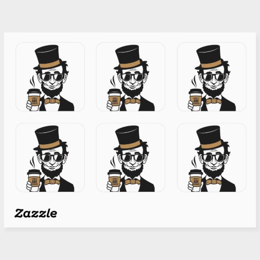 正直な阿部 スクエアシール (シート)