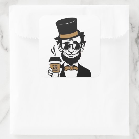 正直な阿部 スクエアシール (バッグ)