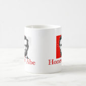 "正直なAbe"のAbeリンカーン芸術のTシャツ及びギフト コーヒーマグカップ (中央)