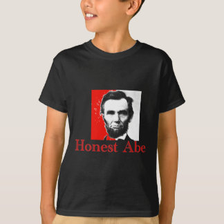 "正直なAbe"のAbeリンカーン芸術のTシャツ及びギフト Tシャツ