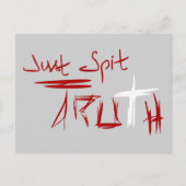 正直に言う ポストカード (正面)