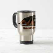 正直に、猫はそれをしました トラベルマグ (正面左)