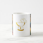 🌿💛正直を主たる材料にしよう コーヒーマグカップ (中央)