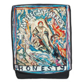 正直エレガントさ バックパック (正面)