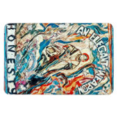 正直エレガントさ マグネット (横)