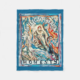 正直エレガントは文明時代の武器 フリースブランケット