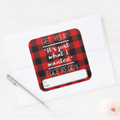 正直ギフトラベルラベル スクエアシール (封筒)